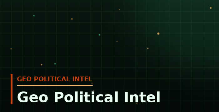 Geopolitical World Intel: Research Digest